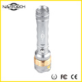 260lm CREE XP-E Drehender Fokus Wiederaufladbare LED-Fackel (NK-676)